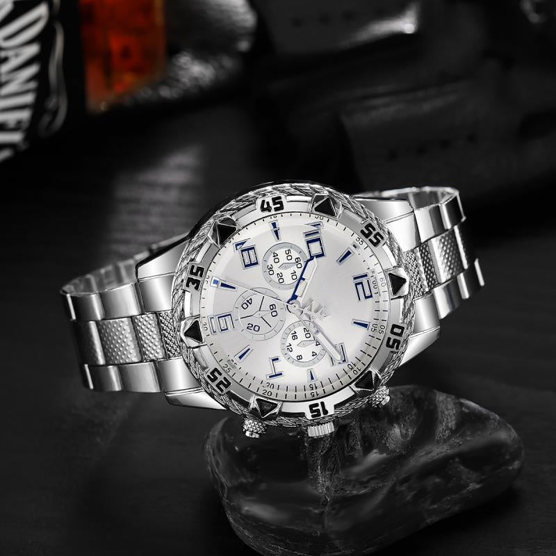 ⌚ 50% OFF NOW! 🎁 Men's 6-Piece Watch Set – Elegant Collection, Stylish Gift Box & Perfect for All Occasions ✨📦