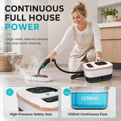 Multifunctional High Temperature High Pressure Steam Cleaner with Digital Display for Household Kitchen Cleaning
