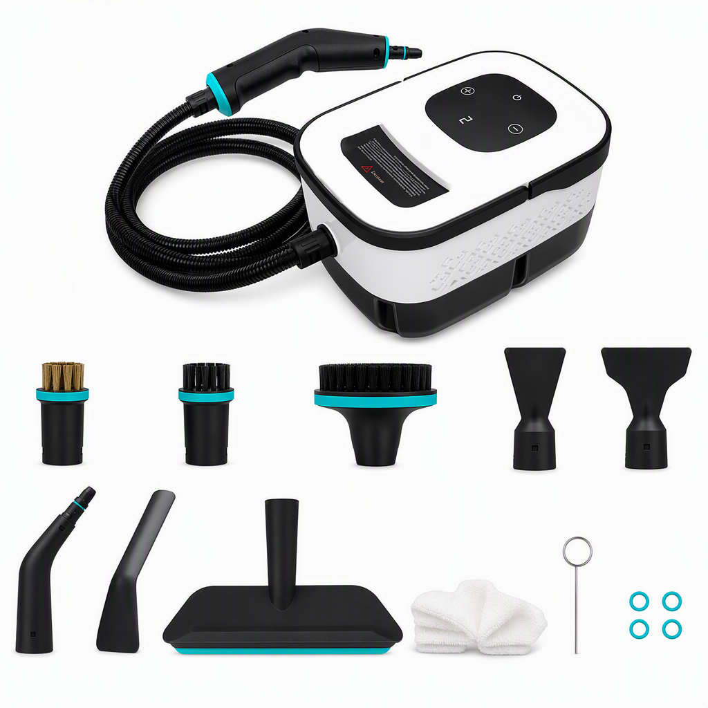 Multifunctional High Temperature High Pressure Steam Cleaner with Digital Display for Household Kitchen Cleaning