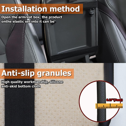 🚗 LIMITED‑TIME 50% OFF! ✨ Comfort Grip Armrest Pad – Diamond Texture, Anti-Slip, Easy-Clean 🧤
