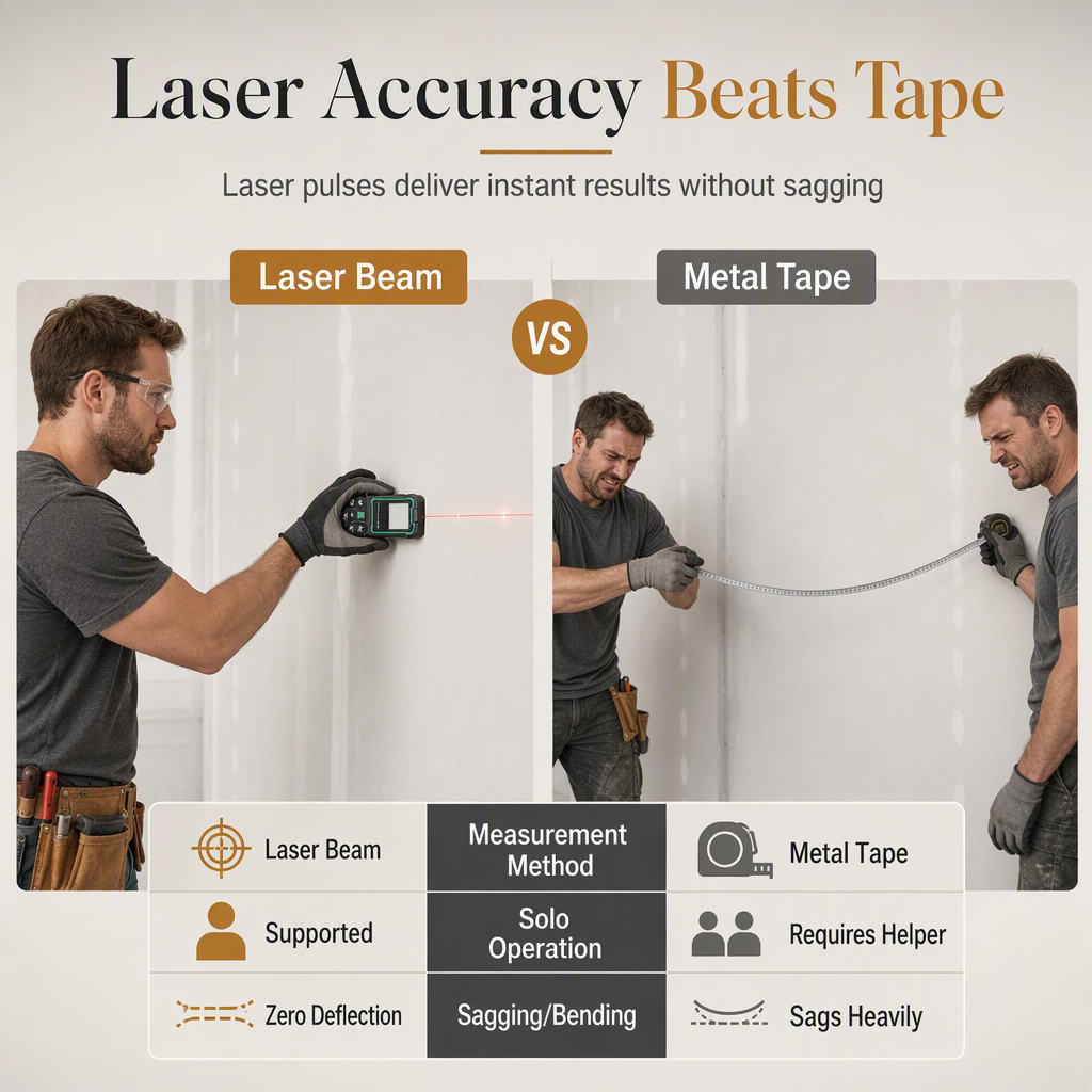 Rechargeable Laser Rangefinder