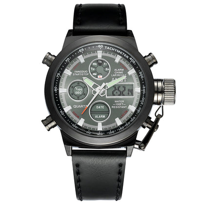 Men's Retro Digital Quartz Sports Watch