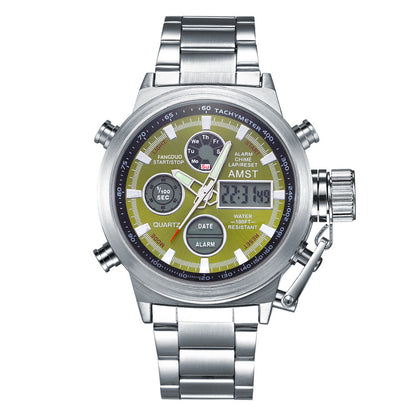 Men's Retro Digital Quartz Sports Watch