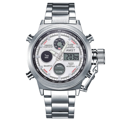 Men's Retro Digital Quartz Sports Watch