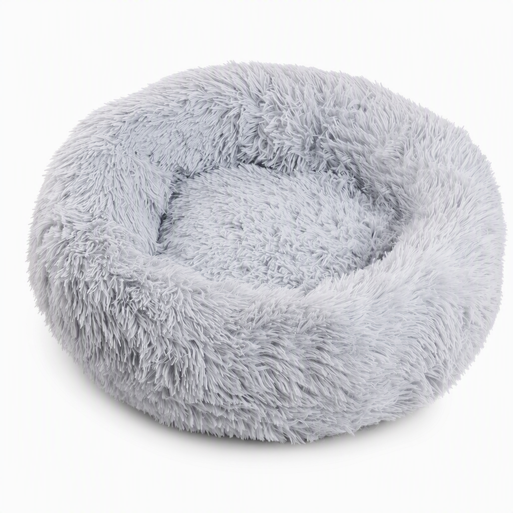 Round Cozy Plush Pet Nest