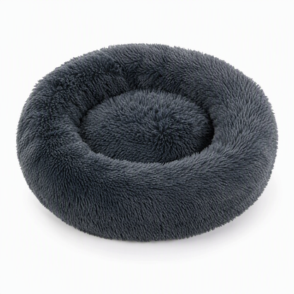 Round Cozy Plush Pet Nest