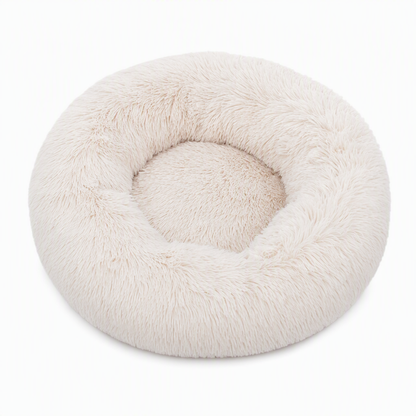 Round Cozy Plush Pet Nest
