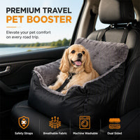 ⏳Time-Limited Special⏰Car Pet Booster Seat – Half-enclosed & travel-safe ✨