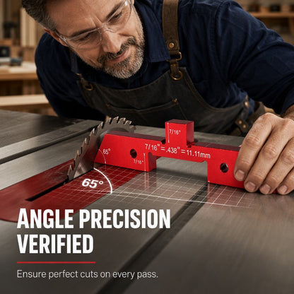 📐 50% OFF NOW! 🛠️ Aluminum Setup Blocks – Laser-Etched, Anodized & Precise – For Table Saws, Router Tables & Drill Presses 🔧