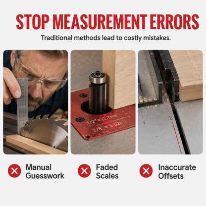 📐 50% OFF NOW! 🛠️ Aluminum Setup Blocks – Laser-Etched, Anodized & Precise – For Table Saws, Router Tables & Drill Presses 🔧