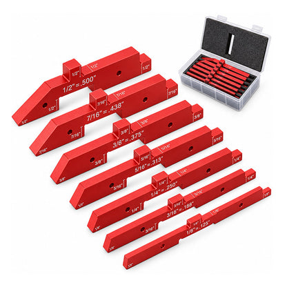 📐 50% OFF NOW! 🛠️ Aluminum Setup Blocks – Laser-Etched, Anodized & Precise – For Table Saws, Router Tables & Drill Presses 🔧
