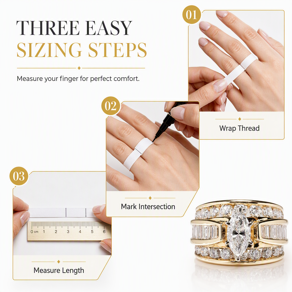 Plated Cubic Zirconia Engagement Ring Fashion Jewelry