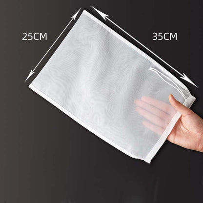 ⏳Time-Limited Special⏰High-Density Reusable Food Strainer Bag – Fine Mesh, Durable, Drawstring 🧺