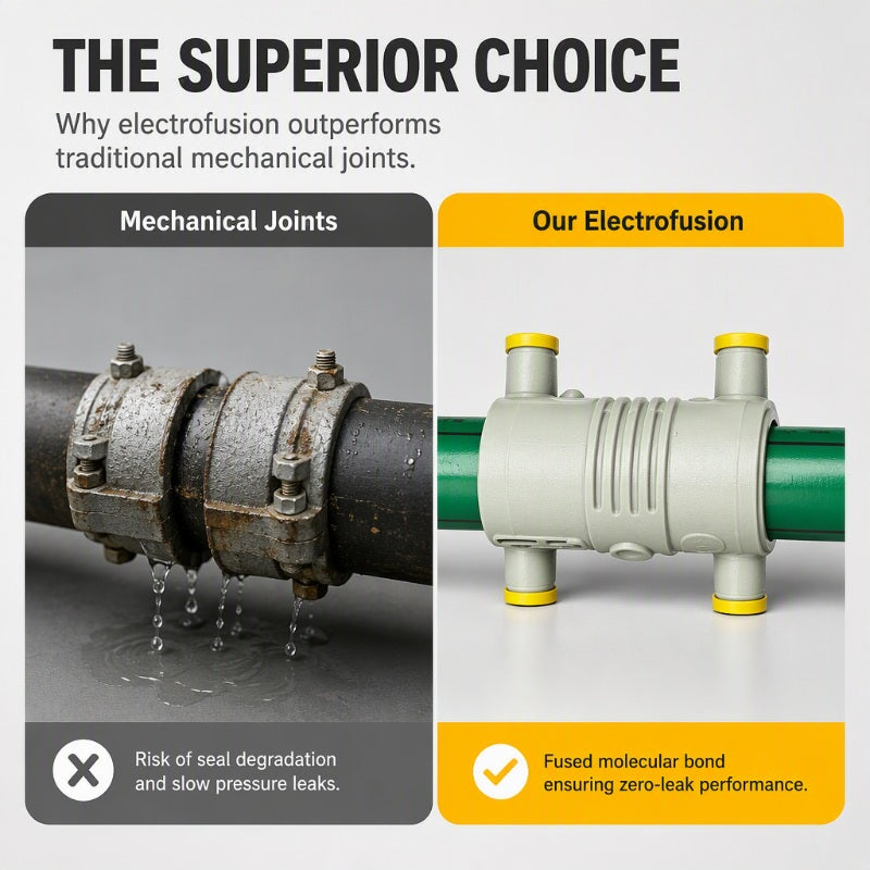 Electrofusion Repair Sleeve Pipe Fitting