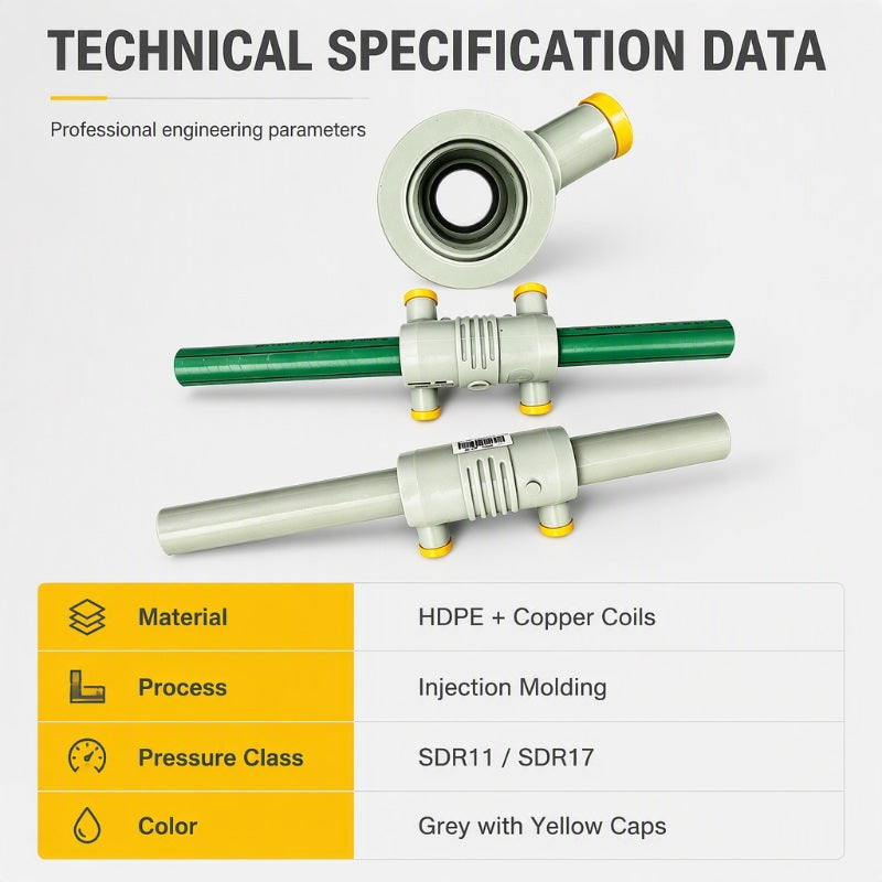Electrofusion Repair Sleeve Pipe Fitting