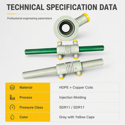 Electrofusion Repair Sleeve Pipe Fitting