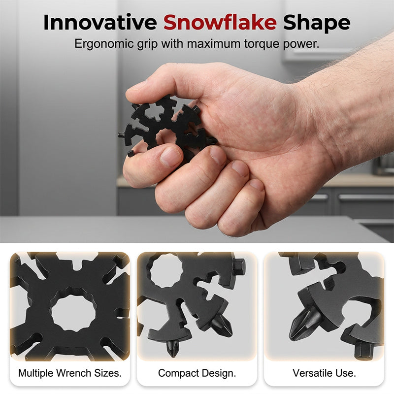 20-in-1 Snowflake Multi-Tool