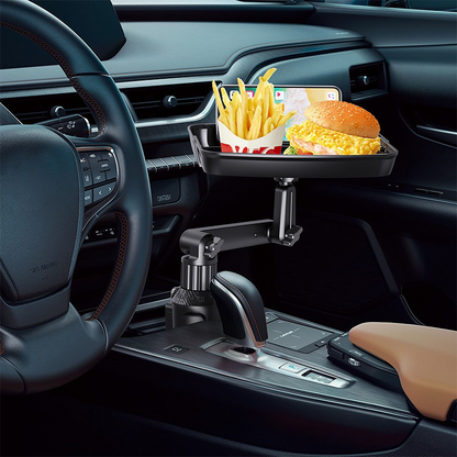 360° Rotating Car Food Tray & Phone Holder