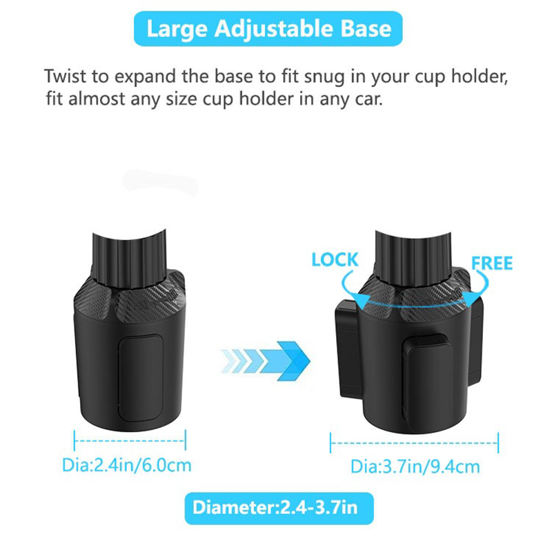360° Rotating Car Food Tray & Phone Holder