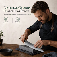 ⏳Time-Limited Special⏰Natural Whetstone 3000 Grit – Green Slurry, Single-Sided Sharpening Stone🔪