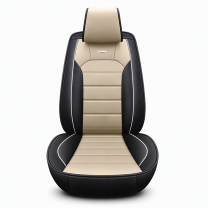 ⏳Time-Limited Special⏰Full-Coverage Leather Car Seat Covers – All-Season Protection, 5D Surround & Safety Split Seams – Universal Fit 🛡️