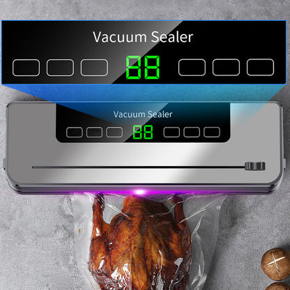 Vacuum Sealer Machine with Cutter & Vacuum Bags