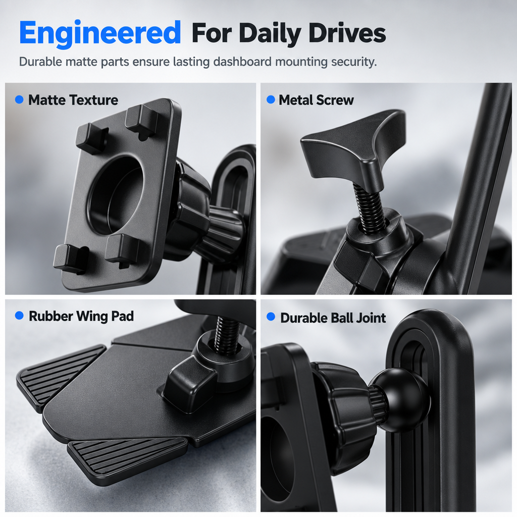 Car CD Slot and Air Vent Adjustable Gravity Phone Mount Holder Bracket Accessory