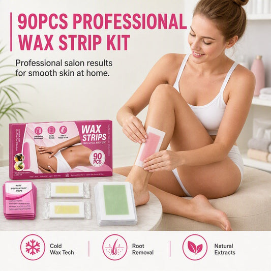 Professional Face and Body Wax Strip Kit