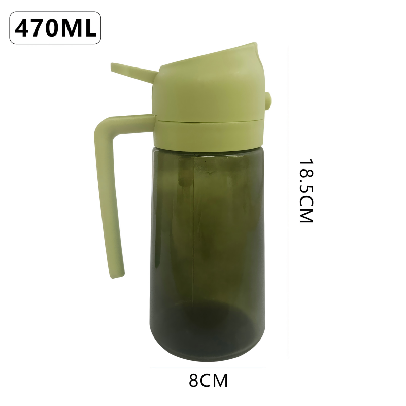 2-In-1 Glass Oil Sprayer & Dispenser