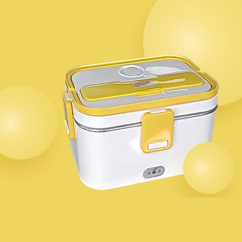 🍱🥣Portable Electric Heated Lunch Box |Enjoy Hot Meals on the Go🔥