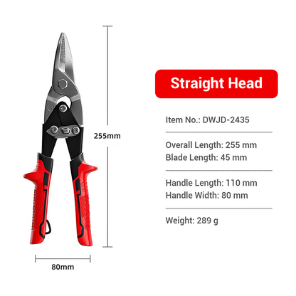 2-in-1 Stainless Steel Wire Stripper & Crimper Pliers
