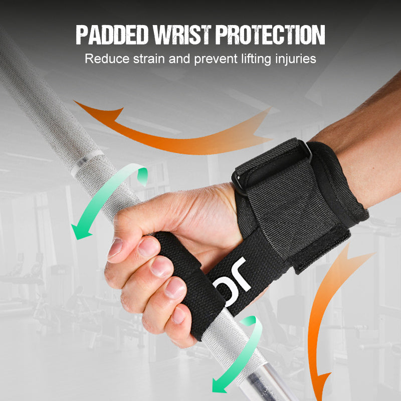 Non-Slip Silicone Grip Weightlifting Straps