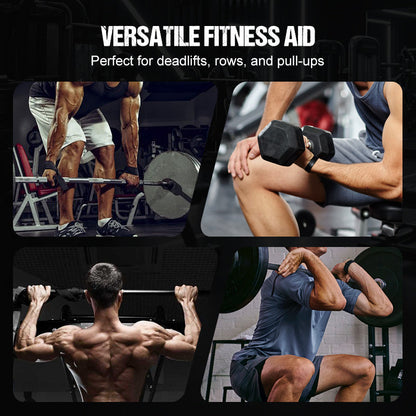 Non-Slip Silicone Grip Weightlifting Straps