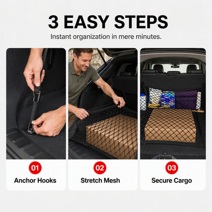 Universal Car Trunk Cargo Net