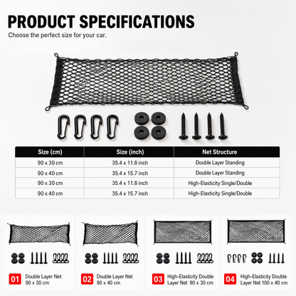 Universal Car Trunk Cargo Net