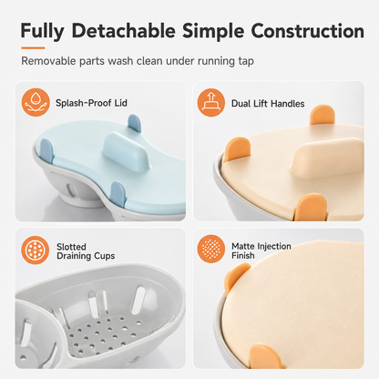 ✨New Arrival✨Double Compartment Microwave Egg Steamer Box Kitchen Egg Cooking Mold