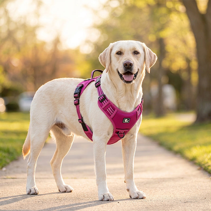 🐕 50% OFF! ✨ Outdoor Heavy-Duty Dog Vest Harness – Ergonomic No-Pull Chest Design, Multi-Point Adjustment & Breathable Mesh Lining – Climbing-Grade Buckles with Control Handle for Safe Walks 🦮