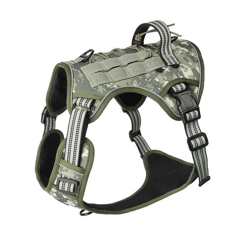 🐕 50% OFF! ✨ Outdoor Heavy-Duty Dog Vest Harness – Ergonomic No-Pull Chest Design, Multi-Point Adjustment & Breathable Mesh Lining – Climbing-Grade Buckles with Control Handle for Safe Walks 🦮