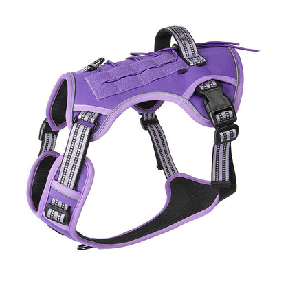 🐕 50% OFF! ✨ Outdoor Heavy-Duty Dog Vest Harness – Ergonomic No-Pull Chest Design, Multi-Point Adjustment & Breathable Mesh Lining – Climbing-Grade Buckles with Control Handle for Safe Walks 🦮