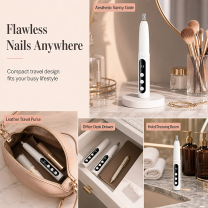💅 LIMITED-TIME 50% OFF! ✨ Portable Electric Nail Drill Machine – Cordless, Adjustable Speed, Replaceable Drill Bits