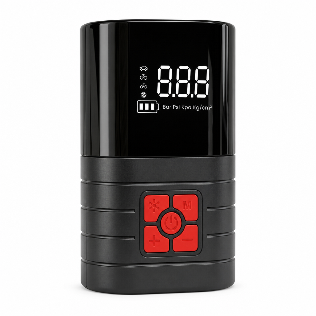 ⏳Time-Limited Special⏰Portable Handheld Electric Tire Inflator Air Pump for Car Bicycle and Electric Vehicle Tires