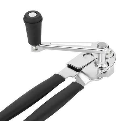 Ergonomic Manual Can Opener with 360° Rotating Handle