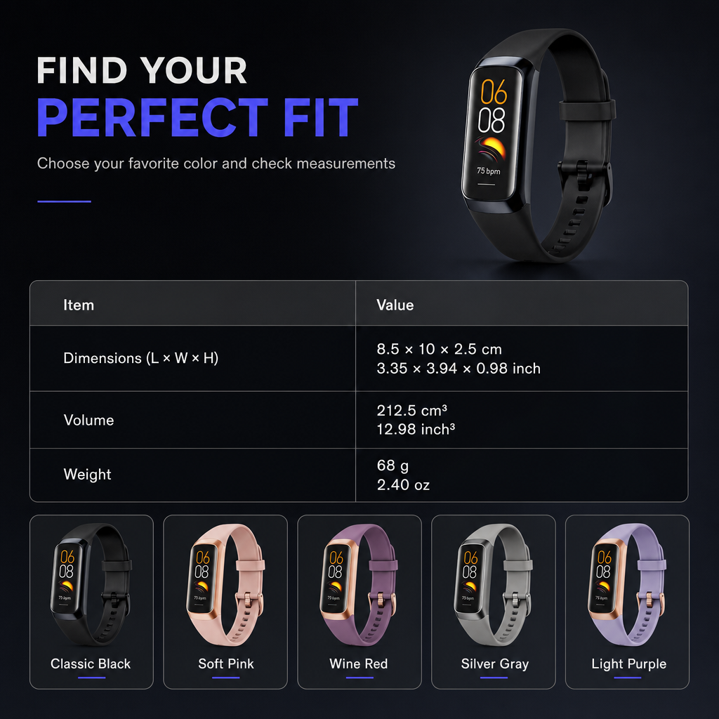 C60 Smart with HD Color Screen Bluetooth Smartwatch for Blood Oxygen and Health Monitoring