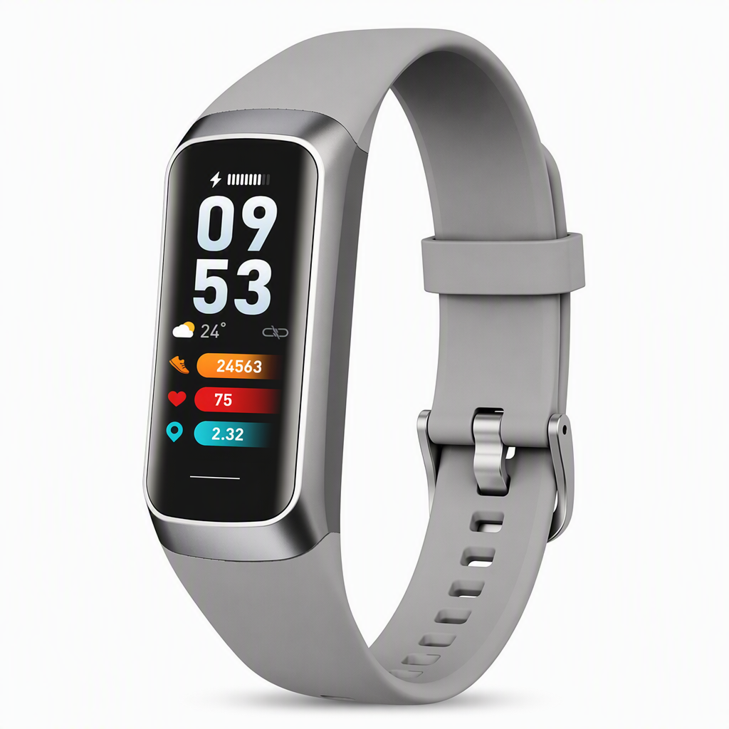 C60 Smart with HD Color Screen Bluetooth Smartwatch for Blood Oxygen and Health Monitoring