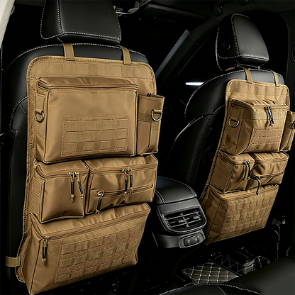 Multi-Pocket Car Seat Back Organizer