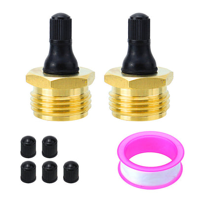 Heavy-Duty Brass Blowout Adapter for RV Plumbing