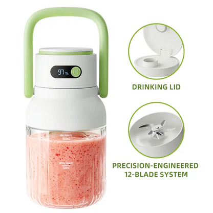 Portable Blender with Digital Display