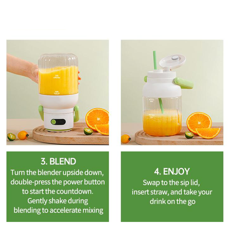 Portable Blender with Digital Display