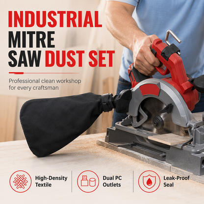 ⏳Time-Limited Special⏰Dust Collection Bag with Steel Wire Clamp for 10 Inch 255 Aluminum and Miter Saw