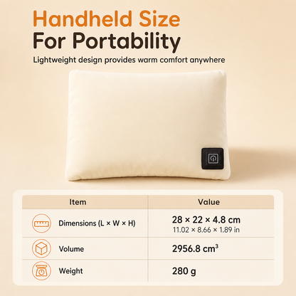 ⏳Time-Limited Special⏰Portable Rechargeable Graphene Hand Warmer – Waterless Explosion-Proof, Plush Velvet ✨